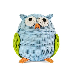 Cestas de almacenamiento de ratán ecológicas para la decoración de la habitación infantil, organizadores de cestas naturales al mejor precio. - Product Image 3