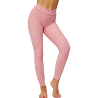 Leggings de yoga et de fitness pour femmes, taille haute, couleur unie, respirants, écologiques, tricotés, pour la saison d'automne – Vente en gros