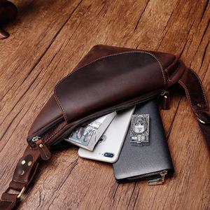 Heritage Luxe Genuine Leather <b>Crossbody</b> Bag with Adjustable <b>Strap</b> and Elegant Finish - Product Image 4