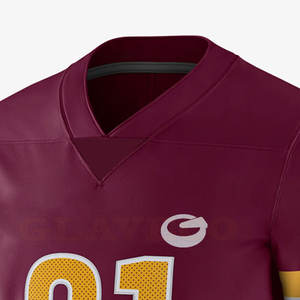 Meilleures ventes Maillot de football américain Respirant et Style unique Plus Size en ligne Meilleur vendeur en gros - Product Image 4