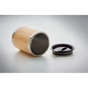 LOKKA Bicchiere Sostenibile in Bambù, Gadget Promozionale Ecologico per Bevande - Product Image 1