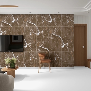 Proveedores de confianza de la India le ofrecen azulejos de porcelana duraderos de 60x60cm con acabado de mármol italiano, azulejos de pared de porcelana para oficina - Product Image 1