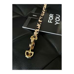 Long, Thin Leopard Print Women's <b>Belt</b> with <b>Gold</b> Buckle, Jacket <b>Belt</b>, Shirt <b>Belt</b>, <b>Dress</b> <b>Belt</b> - Leopard-<b>Gold</b> - Product Image 2