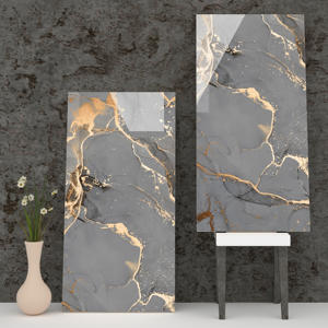 Carreaux de porcelaine imprimés numériques de conception de marbre de haute résolution pour la zone de passage. - Product Image 1