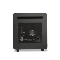 Subwoofer activo de alta fidelidad SUB 12 de hasta 500 vatios, graves grandes en Diseño compacto Configuración fácil con sistemas de cine en casa
