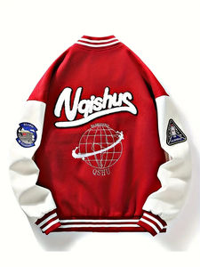 Venta superior Chaqueta Letterman de calidad superior para hombre Diseño personalizable con tela fresca Chaqueta de tendencia caliente para hombres - Product Image 3