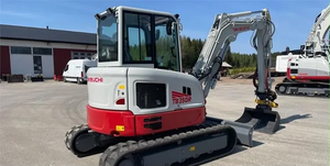 จัดส่งฟรี รถขุดขนาดเล็ก Takeuchi TB350R เครื่องยนต์ดีเซล 24.4 แรงม้า ห้องโดยสารแบบปิด ได้รับการรับรองมาตรฐาน EPA และ CE รถขุดตีนตะขาบขนาดเล็กสำหรับขาย - Product Image 6