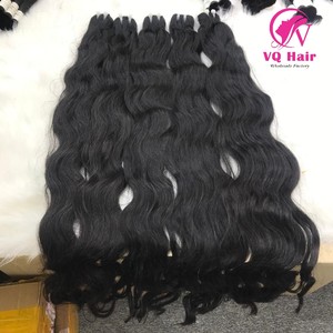 Venta al por mayor 100% extensiones de cabello virgen Remy 100% crudo sin procesar ondulado vietnamita encaje natural onda> = 60% - Product Image 1