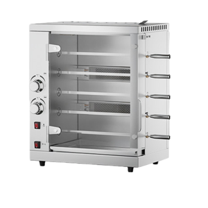 Four à rôtir rotatif professionnel de grande capacité pour poulet, au gaz ou au charbon de bois, pour restaurant commercial - Product Image 5