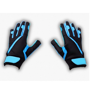 Cómodos guantes de bateo de béisbol amarillos negros de cuero guantes de bateo de béisbol de moda deportiva para la venta - Product Image 5