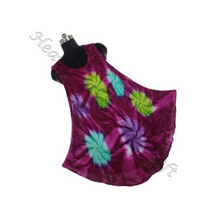 Robe de plage longue sans manches, Maxi Tie Dye, à la mode, Slim, robe d'été bohème décontractée pour femmes - Product Image 3