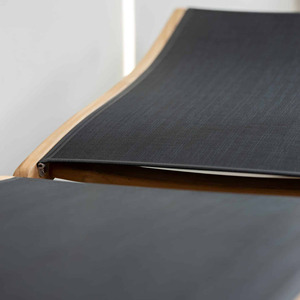 Chaise longue de jardin d'extérieur de style Bali Batyline, chaises longues de plage, lit de soleil en teck pour piscine - Mike - Product Image 2