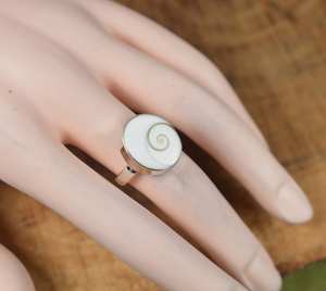 Bague en pierre précieuse œil de Shiva, argent sterling 925, bijoux faits à la main, cadeau pour femmes - Product Image 2