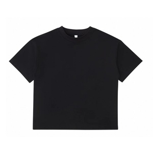 T-shirts à col rond pour hommes de style streetwear 100% coton T-shirts décontractés avec logo personnalisé T-shirts confortables à épaules tombantes - Product Image 1