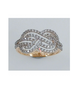 Anillo de Diamantes para Mujer, Oro de 18k, Joyería Fina de Lujo con un Diseño Elegante y Atemporal con un Brillo Brillante para Compromiso y Boda - Product Image 2