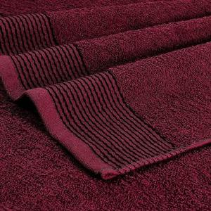 Ensemble de serviettes de bain en lin, couleurs et tailles personnalisées, dernier design, vente en gros pour adultes, logo personnalisé, motif, fabrication au Pakistan, bio, hypoallergénique - Product Image 3