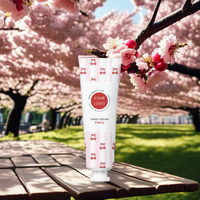 Crème hydratante pour les mains italienne à la cerise et à la vitamine E, formule personnalisable pour peaux normales