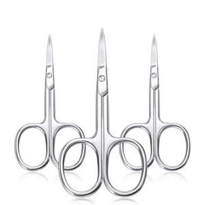 Tijeras de manicura con logotipo personalizado de alta calidad, hoja recta efectiva con punta afilada para el cuidado de las uñas, instrumento de belleza de acero inoxidable - Product Image 5