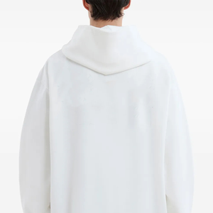 Sudadera con capucha informal de algodón personalizada para invierno, estilo callejero holgado con gráficos personalizados, Tendencias urbanas informales - Product Image 4