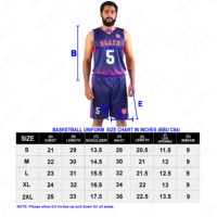 Jersey basket pria, setelan pakaian basket desain kustom bernafas cepat kering reversibel