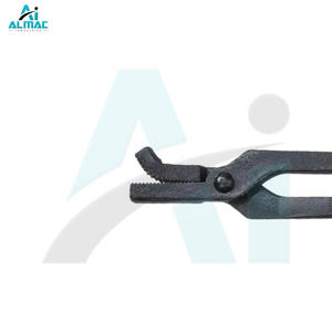 ALMAC Stainless Steel Alligator <b>Tongs</b> with <b>Plastic</b> Grip Durable Design for Ranch Stable and Professional Horseshoeing - Product Image 5