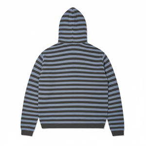 Sweat à capuche surdimensionné personnalisé 2026, streetwear, polyester/coton de haute qualité, polaire écologique, pull pour homme - Product Image 2