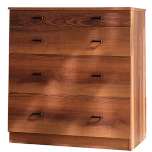 Wooden Enlarged 4-drawer Storage Chest of Drawers - Product Image 2