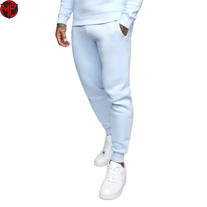 Impresión de peso pesado bordado Logo gimnasio pulóver Sudadera con capucha conjunto Jogging Sweatsuit hombres personalizado 100% algodón Puff estampado Sudadera con capucha - Product Image 4