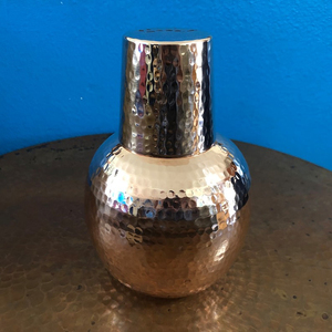 Bouteille d'eau en cuivre pur de 500ml la plus vendue à bas prix de haute qualité avec un prix bon marché meilleure bouteille en cuivre - Product Image 1