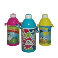 Bouteille d'eau mignonne de dessin animé anti-fuite d'enfants de Nice d'école pour des filles