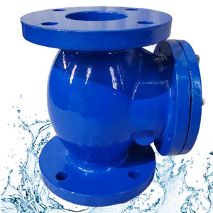 Clapet <span class=keywords><strong>anti</strong></span>-<span class=keywords><strong>retour</strong></span> en ductile gris PN10 à bride ANSI 150 DIN BS JIS DN50-DN300 pour le traitement de l'eau Garniture en bronze Durable sur mesure - Product Image 3