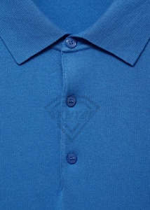 Performance Hommes Golf pour Polo Respirant 100% Coton Solide Évacuation de la Sueur Détendu Plus La Taille Golf Polos - Product Image 3