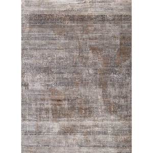 Uvenuti Hand Knotted Wool Rug Grey Black AKWL-13025(CM-01) for Home Use for Living Room Hallway Rectangular Abstract for <b>Teens</b> - Product Image 1