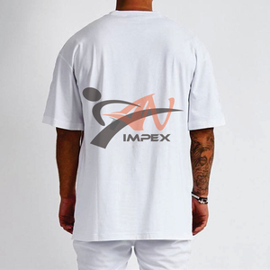 T-shirt pour homme de haute qualité, impression personnalisée du logo, matière polyester et coton, séchage rapide, respirant, flexible pour l'été - Product Image 3