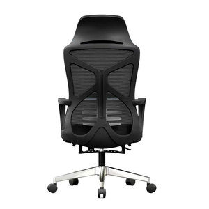 Silla Ergonómica Ajustable de Tela con Reposapiés para Oficina en Casa y Taller - Diseño Minimalista - Product Image 4
