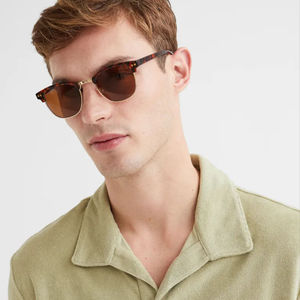 Camisa Blanca de Manga Corta para Hombre, Corte Regular, Informal, Tejida, Transpirable, de Color Sólido, con Cuello Camisero, Estampado Digital, Logotipo Personalizado - Product Image 6