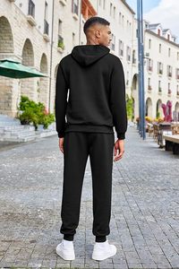 slim fit men street wear sweat suit / hip hop style with cargo pant style men <b>tracksuit</b> - Product Image 2
