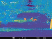 Pulsar Telos LRF XP50 2.5-10X portée d'imagerie thermique télémètre monoculaire Portable caméra de chasse