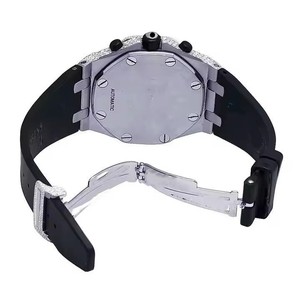 Luxury <b>Mechanical</b> Moissanite Sport Water Resistant Glass Iced Rapper <b>Watch</b> <b>Men</b> Stainless Steel Bezel Vvs Diamond - Product Image 4