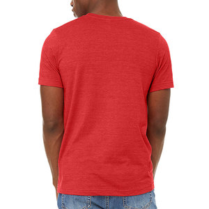 Camisetas de algodón 100% para hombre Jersey transpirable lisa de manga corta con cuello redondo Impresión digital Suministro a granel - Product Image 2