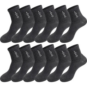 Calcetines transpirables de diseño personalizado para hombre, servicio Oem de ajuste holgado, nuevo diseño, ropa de invierno de Color sólido, calcetines atléticos cómodos para hombre - Product Image 1