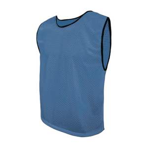 Conception personnalisée de haute qualité Bavoirs d'entraînement de football Gilet en maille Sessions d'entraînement de l'équipe de football Maillot de football sans manches - Product Image 4