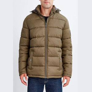 แจ็กเก็ตขนเป็ดน้ำหนักเบาสำหรับผู้ชายเสื้อแจ็กเก็ตแฟชั่นฤดูหนาวเสื้อปรับแต่งโลโก้ได้ - Product Image 6