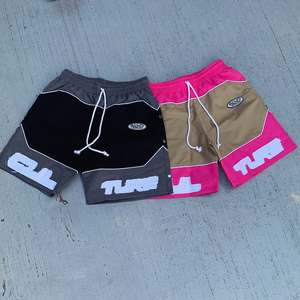 Ensemble survêtement personnalisé deux pièces short Design Streetwear Ensemble survêtement coupe-vent réfléchissant pour homme - Product Image 1