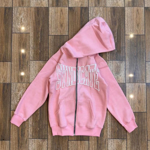 เสื้อฮู้ดสวมหัวสำหรับผู้หญิงเสื้อสเวตเตอร์ผ้าฝ้าย100% พิมพ์ลาย3D แบบกำหนดเอง - Product Image 4