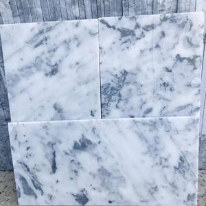 Baldosa de Mármol Blanco Natural, Tamaño Personalizado, Alta Calidad, Baldosa de Mármol Blanco Chino para Piso y Pared, Losa Decorativa de Piedra Pulida - Product Image 2