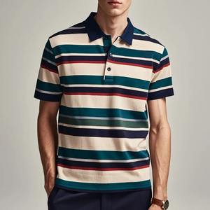 Verano negocios Casual polos hombres 2025 nueva moda transpirable lujo manga corta Polos hombres alta calidad Tops hombres ropa - Product Image 2