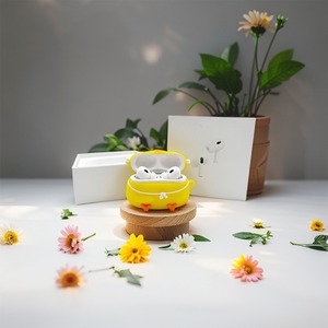 Custodia protettiva in Silicone simpatico cartone animato Kawaii per Pro 2 divertente auricolari per cuffie - Product Image 3