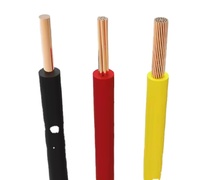 Cable eléctrico con aislamiento de PVC de 1,5 MM y 2,5 MM de conductor de cobre desnudo a prueba de agua