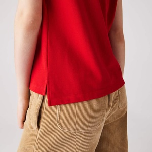 Haut court unisexe en coton et polyester personnalisés pour les t-shirts polo, respirant et décontracté, avec logo imprimé, pour hommes et femmes - Product Image 5